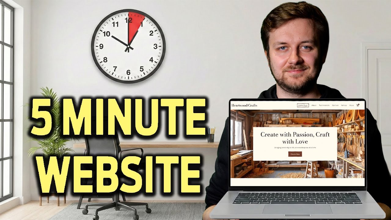 Building a Profitable Site in 5 Mins (No-Code AI Tools)