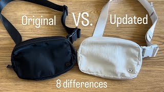 Lululemon Everywhere Belt Bag ORIGINAL vs UPDATED Comparison