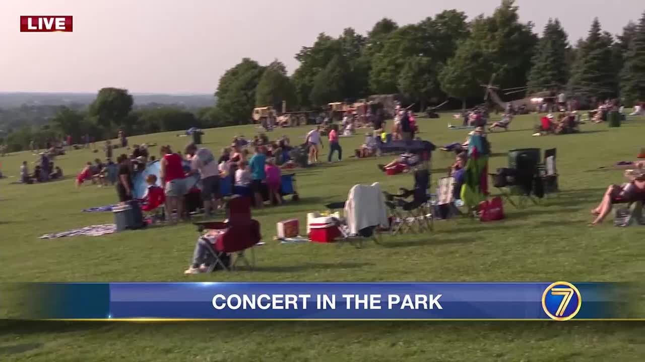 Concert in the Park festivities kicking off - YouTube