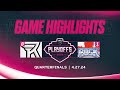 Full game highlights  quarterfinals  rochester knighthawks vs toronto rock
