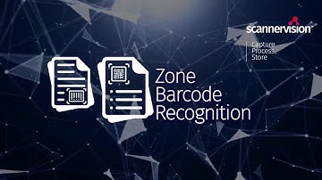 ScannerVision™ 9 Zonal Barcode Recognition