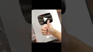 Unboxing YouTube Silver Play Button #Shorts