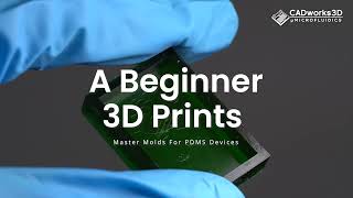 A Beginner 3D Prints Master Molds for PDMS Devices: Valentines Day Device Part 1 | CADworks3D screenshot 5