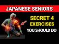 Over 60?  4 Movements japanese elders do everyday (No Gym Needed) | Senior Health Tips