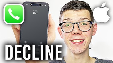 How To Decline Calls On iPhone - Full Guide