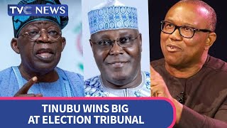 ISSUES WITH JIDE: Tinubu Wins Big At Election Tribunal, As Obi Declares No Retreat No Surrender
