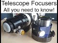 Telescope Focuser Upgrade? Moonlite vs Feather Touch and what is Rack and Pinion vs Crayford?