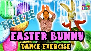 Easter Bunny Dance | Freeze Dance | Indoor PE Workout For Kids