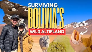 Bolivia’s Most Breathtaking Secret! 🦩 Red Lagoons & Alien Rock Formations