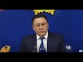 LIVE: Пресс-конференция генпрокурора Курманкула Зулушева