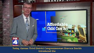 Fox4: Rep. Davids Introduces Bipartisan Bill to Help Working Families Access Affordable Childcare