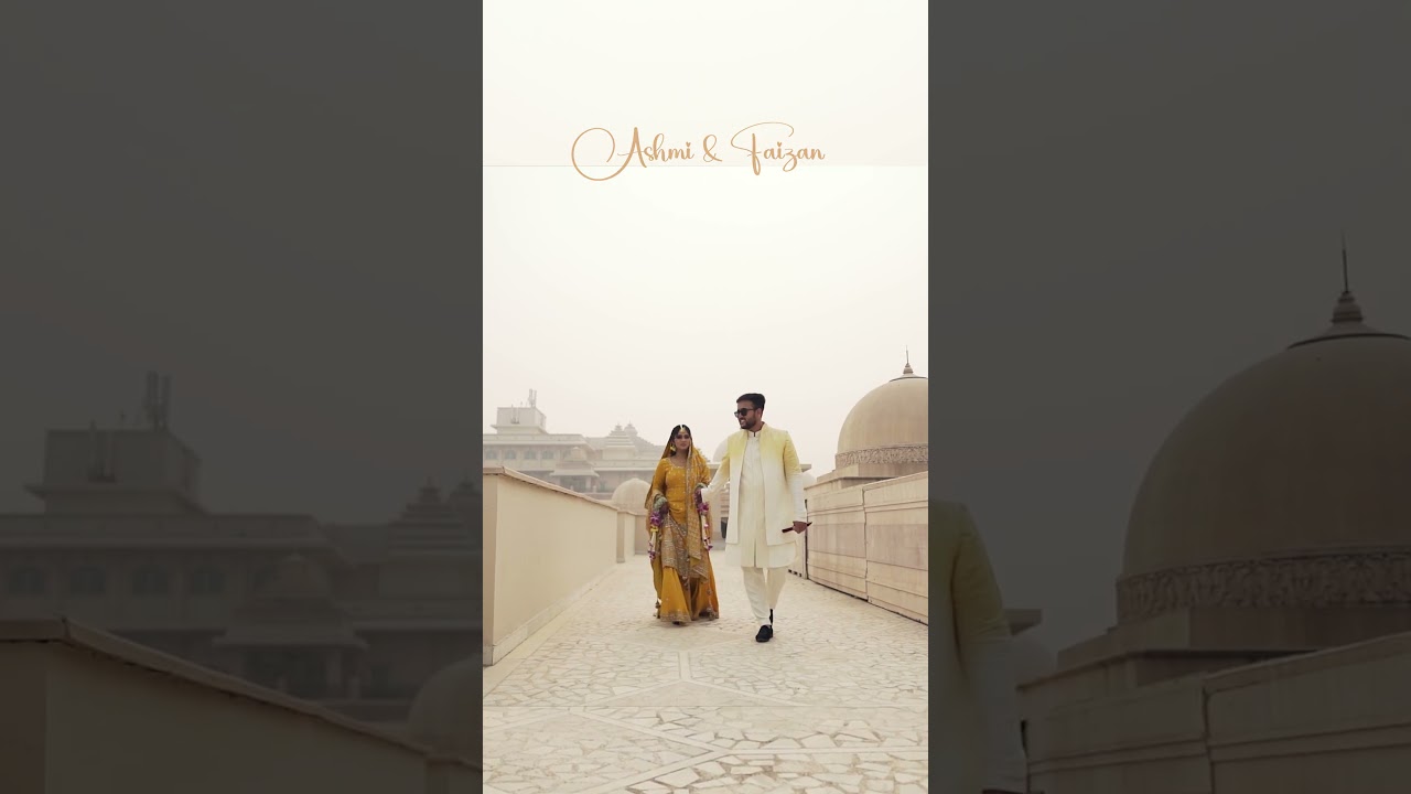 Vibrant Haldi Ceremony — Ashmi & Faizan