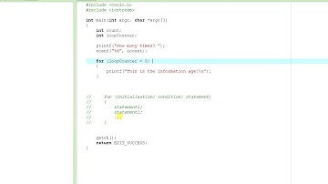 C Programming Tutorial 13 - for Loop