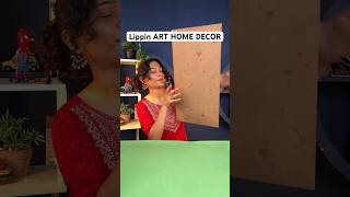 DIWALI HOME DECOR🥰😍| LIPPIN ART | #diy #craft #shorts