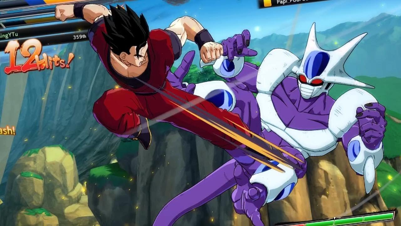 DBFZ 🍏 SSB Gogeta Cooler Goku Black vs 😈 Videl Gohan Piccolo