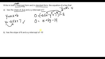 MPM1D 6.1 and 6.2 Video 4