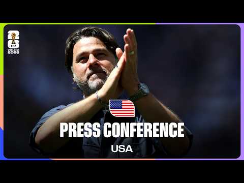 Post-Match Press Conference: USA's Mauricio Pochettino On The 2-0 Win Over Australia