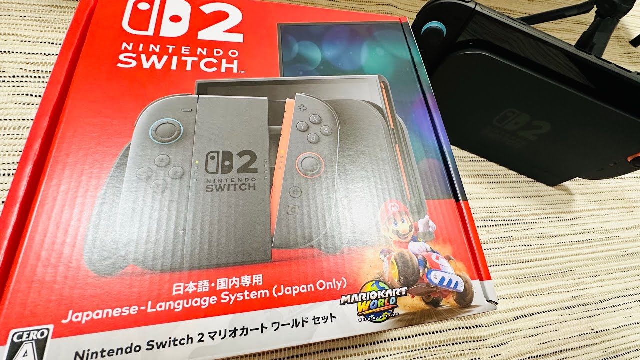 Switch2 マリオカートセット　Amazon当選品 Amazon.co.jp: Nintendo Switch 2(日本語・国内専用) ＋ マリオカート