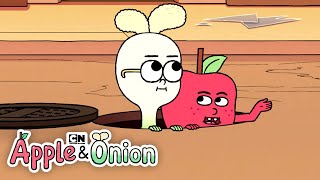 Sewer Monster | Apple & Onion | Cartoon Network