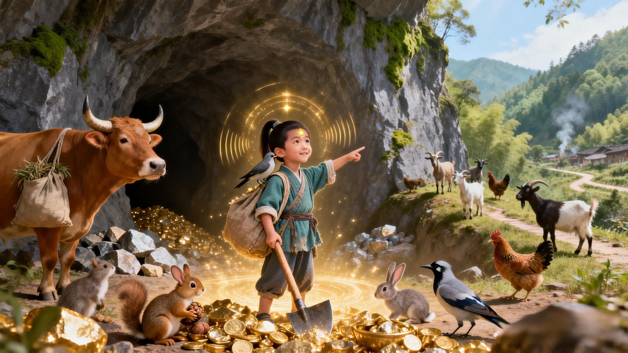 👶六歲農娃竟能聽懂動物說話！動物化身情報員，從家徒四壁到百萬富翁，農村爽文照進現實🔥