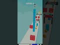 cube stacker surfer race #shorts #yt shorts #youtube shorts #game shorts