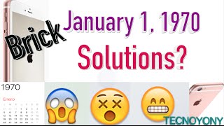 Dont Set Your Iphones Date To January 1, 1970 This Ios Date Brick Any Device