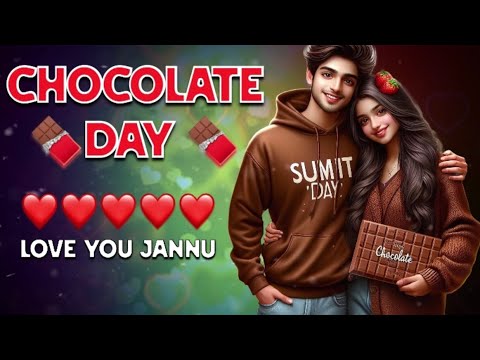Chocolate day❤️🍫 shayari || 9 February chocolate day status || happy chocolate day Jannu shayri