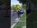 Several curbs in Hyde Park painted yellow to discourage illegal parking