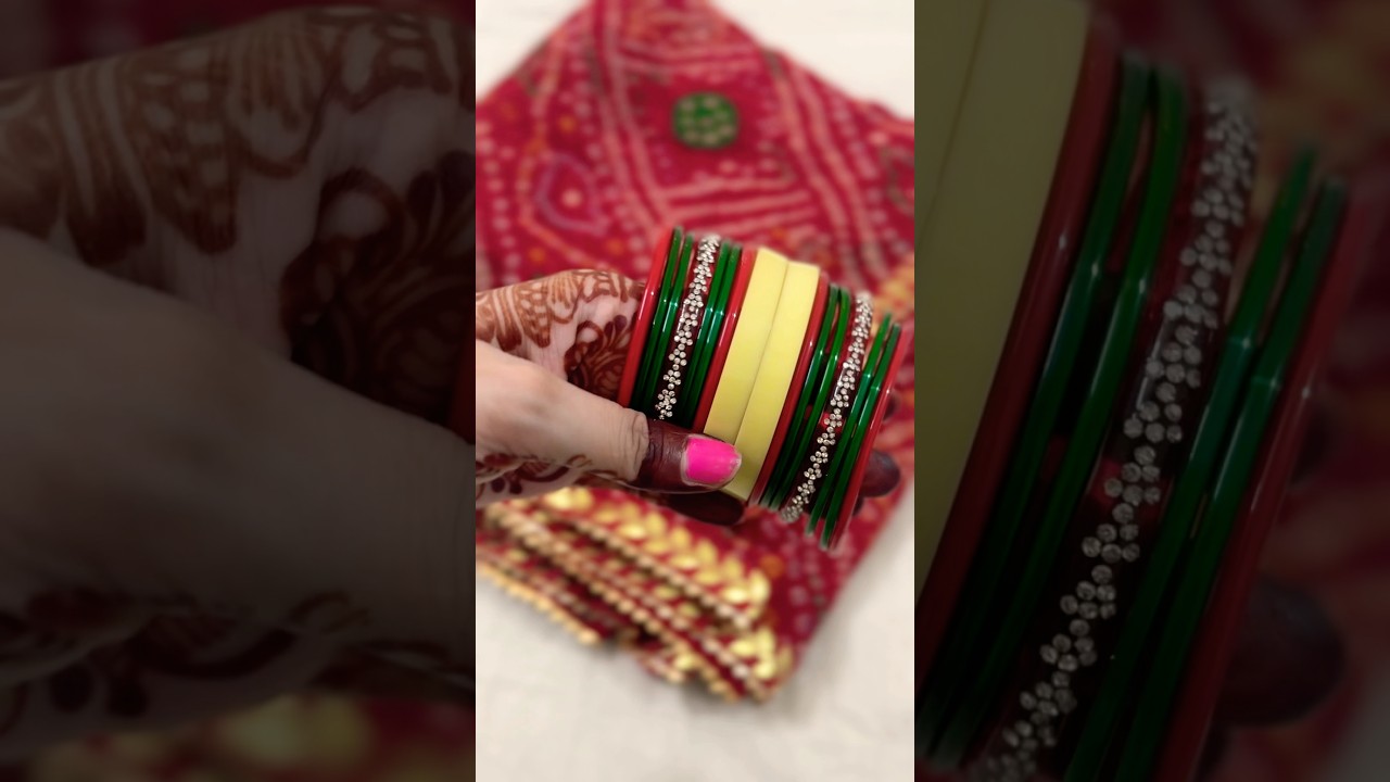 Teej vibes with chunar 💚🌸l Indian festival❣️l Monika l 