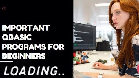 10 QBASIC Programs in one video 2023