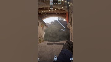 Лучший Смок с Б сайта на банан на карте Inferno CS2! #cs2 #csgo #counterstrike #кс2 #cs #shorts #кс