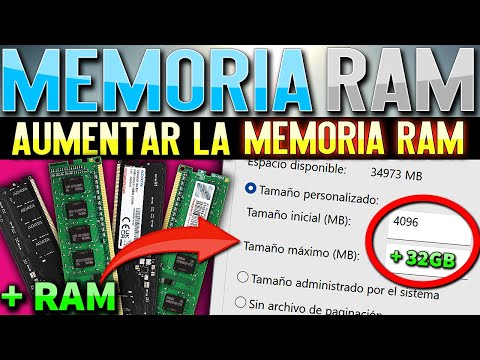 Como Configurar MEMORIA VIRTUAL en Windows 10 y 11 | Más Memoria RAM (SIN COMPRAR) 2024