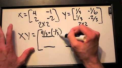 Inverse Matrices Part 1