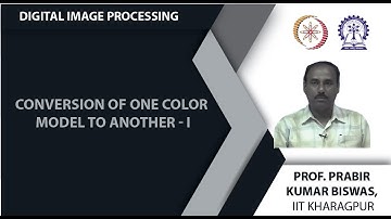 Conversion of one color model to another - I