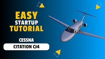 Cessna Citation CJ4 Cold & Dark Startup Made Easy | MSFS 2024 Tutorial