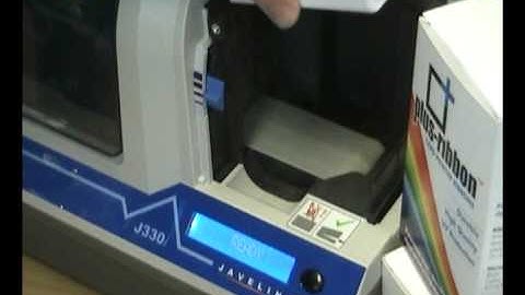 YMCKOi Plus-Ribbon ( PR-61134501 ) Javelin i-series  demo.