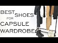 What SHOES are BEST for CAPSULE WARDROBES? ANSWERED / Minimalist Edgy Style / Emily Wheatley