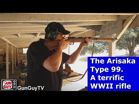 A terrific WWII rifle.  The Arisaka Type 99 shoots like a dream.
