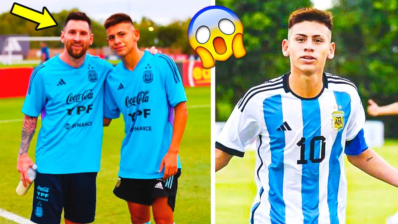 Un petit PRODIGE de 17 ans qui a choqué le MESSI! Qui est Claudio El Diablito Echeverri?