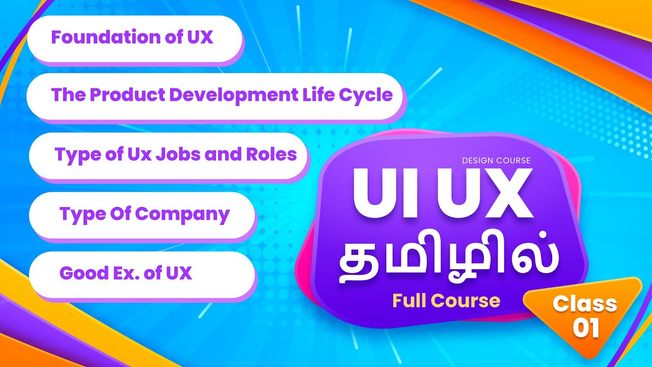 Free UX UI Design Course In Tamil - YouTube