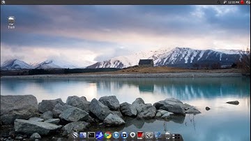 Preview the Pearl Linux Desktop Environment called  PearlDE