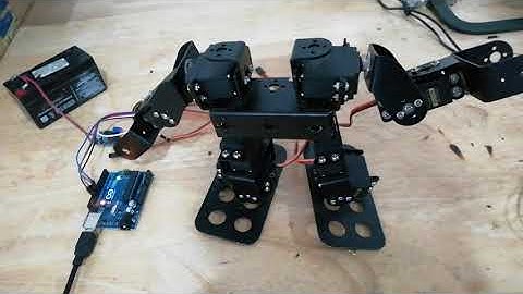 8dof Biped arduino humanoid robot