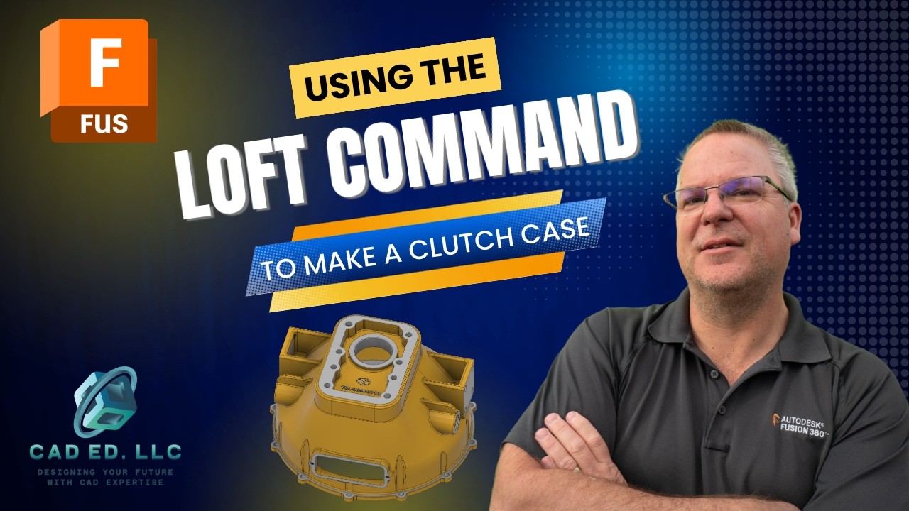 Creating a clutch case with the Loft command in Fusion
