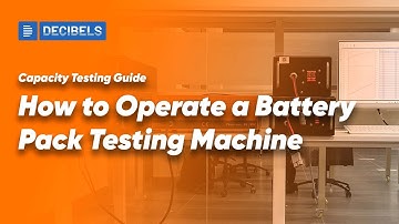 How to Operate a Battery Pack Testing Machine | Capacity Testing Guide