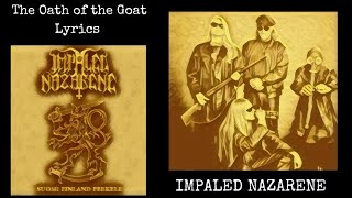 Watch Impaled Nazarene The Oath Of The Goat video