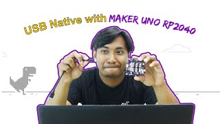 USB Native Using Maker Uno RP2040