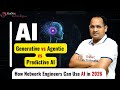 Generative vs Agentic vs Predictive AI Explained | How Network Engineers Can Use AI in 2026 ?