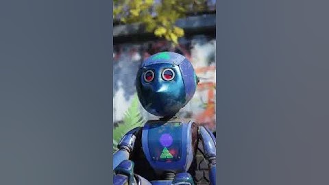 Robot animation cg breakdown - Blender 2.93 #shorts