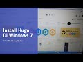 Install Hugo di windows 7