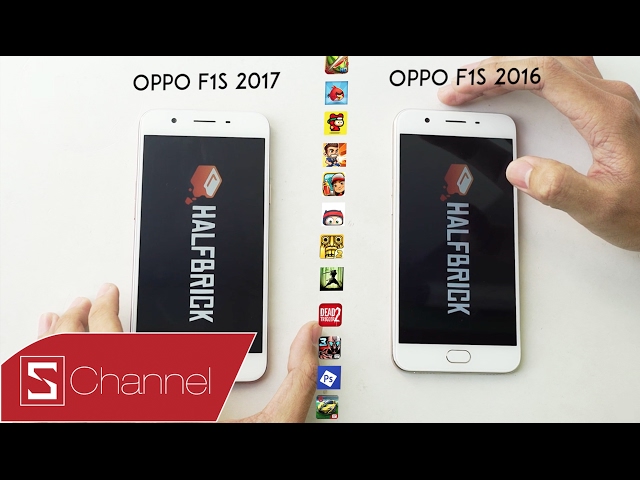 Schannel - Speedtest OPPO F1s 2017 vs OPPO F1s 2016: Thêm 1 triệu, hiệu năng có lên tương xứng?!?!